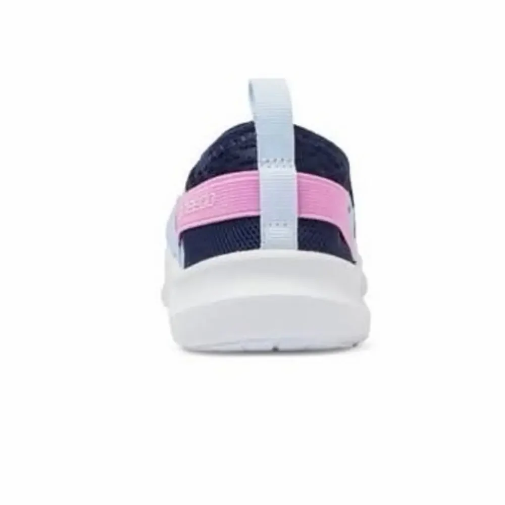 NWT Juniors sz medium 2 3 Speedo Water Shoes- Navy and Pink